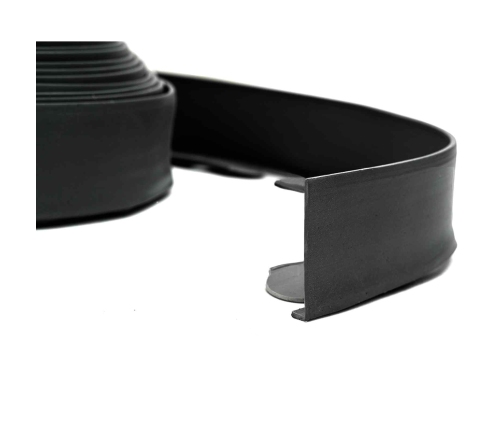 Zāliena Apmales Melna 4000 X 4 X 5 Cm Plastmasa Vidaxl