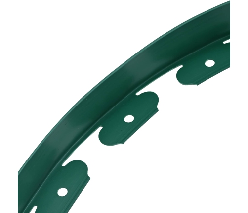 Zāliena Apmales Zaļa 1000 X 4 X 5 Cm Plastmasa Vidaxl