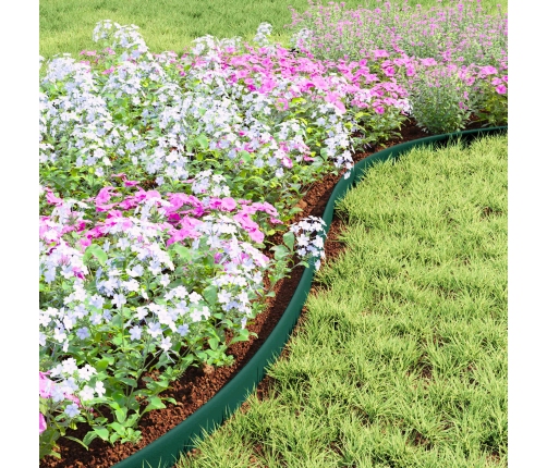 Zāliena Apmales Zaļa 5000 X 4 X 5 Cm Plastmasa Vidaxl