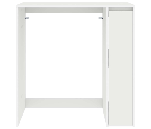 Veļas Mašīnas Skapis Balts 87 X 60 X 89 Cm Inženierijas Koks Vidaxl