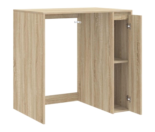 Veļas Mašīnas Skapis Sonoma 87 X 60 X 89 Cm Inženierijas Koks Vidaxl