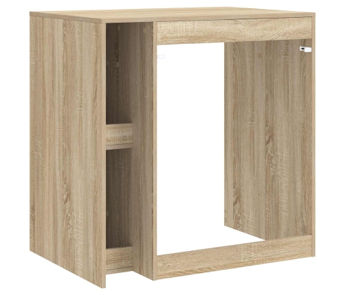 Veļas Mašīnas Skapis Sonoma 87 X 60 X 89 Cm Inženierijas Koks Vidaxl