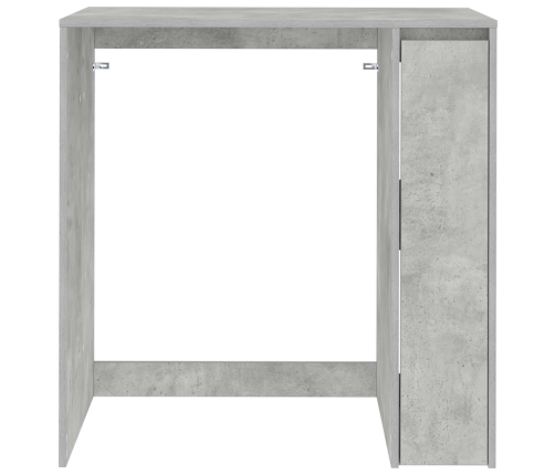 Veļas Mašīnas Skapis Betona 87 X 60 X 89 Cm Inženierijas Koks Vidaxl
