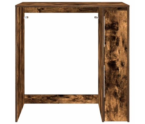 Veļas Mašīnas Skapis Ar Durvīm Dūmaka Ozols 87 X 60 X 89 Cm Vidaxl