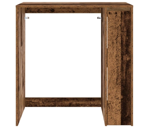 Veļas Mašīnas Skapis Ar Uzglabāšanu Vecs Koks 87 X 60 X 89 Cm Vidaxl