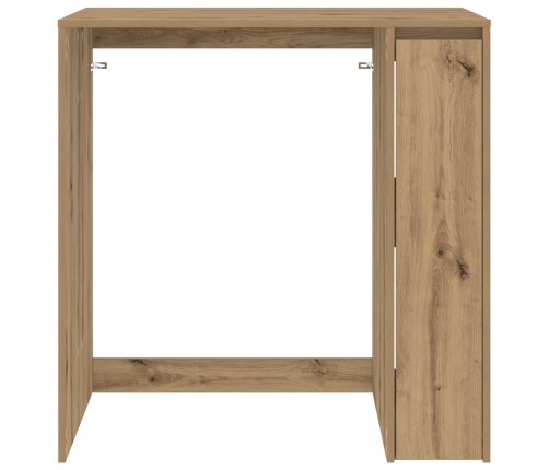 Veļas Mašīnas Skapis Ar Durvīm Artisānā Ozols 87 X 60 X 89 Cm Vidaxl