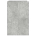 Veļas Mašīnas Skapis Betons 67,5 X 62 X 97 Cm Inženierijas Koks Vidaxl