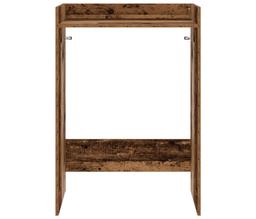 Veļas Mašīnas Skapis Ar Uzglabāšanu Vecs Koks 67,5 X 48 X 97 Cm Vidaxl