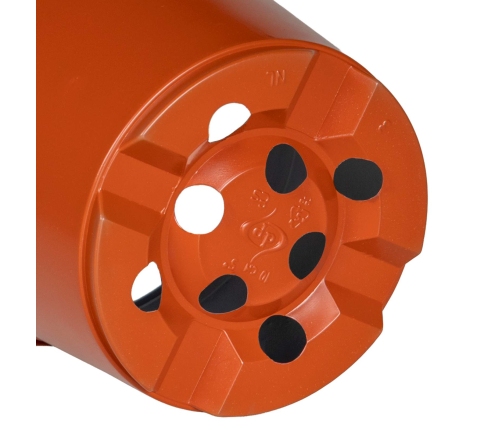 Ziedu Pods 100 Pcs Keramika Ø 15 X 12.5 Cm Plastmasa Vidaxl