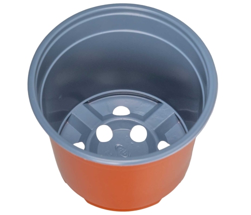 Ziedu Pods 200 Pcs Keramika Ø 15 X 12.5 Cm Plastmasa Vidaxl