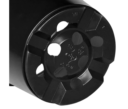 Ziedu Pods 50 Pcs Melna Ø 15 X 12.5 Cm Plastmasa Vidaxl