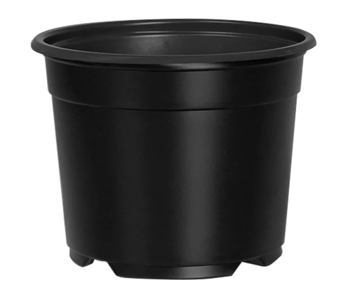 Ziedu Pods 100 Pcs Melna Ø 15 X 12.5 Cm Plastmasa Vidaxl