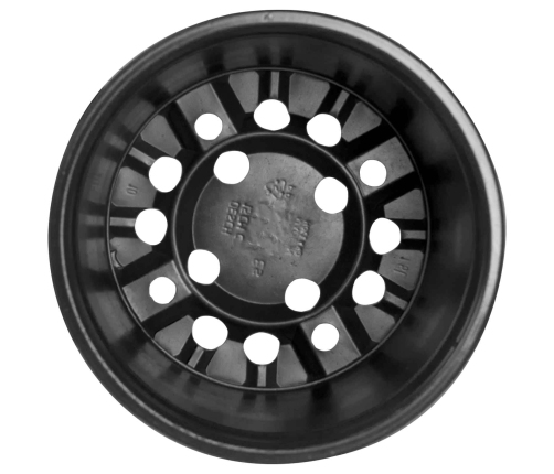 Ziedu Pods 50 Pcs Melna Ø 15 X 12.5 Cm Plastmasa Vidaxl