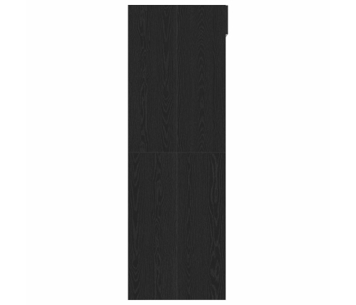 Veļas Mašīnas Skapis Melns Ozolkoks 67,5 X 68 X 200 Cm Vidaxl