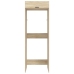 Veļas Mašīnas Skapis Ar Uzglabāšanu Sonoma 67,5 X 68 X 200 Cm Vidaxl