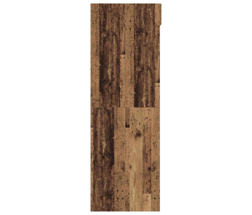 Veļas Mašīnas Skapis Ar Durvīm Vecs Koks 67,5 X 68 X 200 Cm Vidaxl