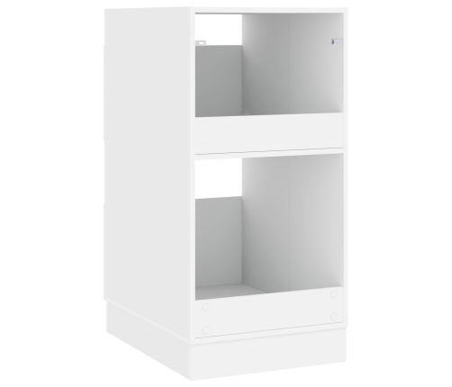 Veļas Skapis Ar Durvīm Balts 50 X 68 X 102 Cm Inženierijas Koks Vidaxl
