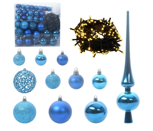 Mākslīgā Ziemassvētku Eglīte Balts 240 Cm Pvc Un Tērauds Vidaxl