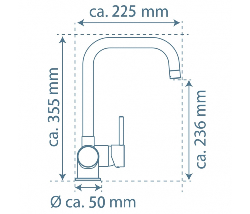 EISL jaucējkrāns FUTURA, melns