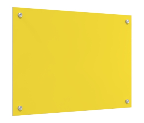 Virtuves Aizsargpaneļi Dzeltens 70X50X0,6 Cm Rūdīts Stikls Vidaxl