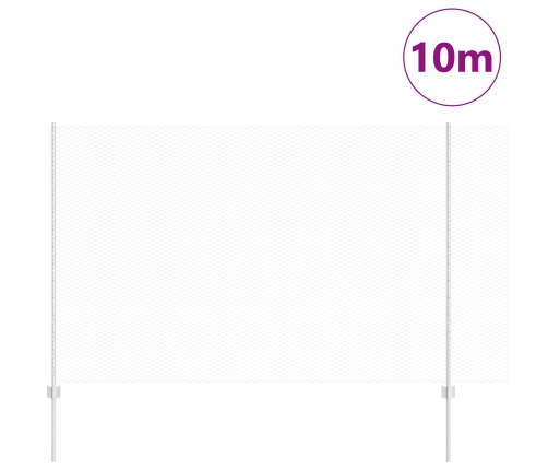 Vidaxl Žoga Stabi 10 Gab. U-Kanāls 160 Cm Galvanizēts Tērauds,  Sešstūra Žogs 1.6X10 M Galvanizēts Tērauds Vidaxl