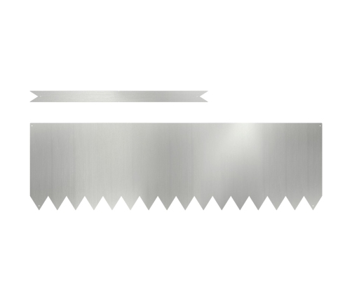 Zālāju Apmalītes 50 Gb 100X0,5X30 Cm Cinkots Tērauds Vidaxl