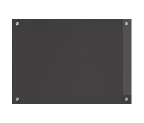 Virtuves Aizsargpanelis Tumši Pelēks 70X50X0,6 Cm Rūdīts Stikls Vidaxl