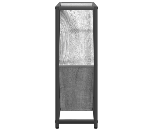 Vīna Plaukti Pelēks Sonoma Skaidu Plātne Mazs Taisnstūris Vidaxl