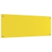Virtuves Aizsargs, Dzeltens, 110X40X0,6 Cm, Temperēts Stikls Vidaxl