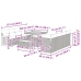 Vidaxl 11 Daļu Dārza Dīvānu Komplekts Ar Spilveniem Melnā Polietilēna Rotangpalmas Akācijā, Vidaxl 2-Vietu Dārza Dīvāns Ar Spilveniem Melnā Polietilēna Rotangpalmas,  3 Daļu Dārza Ēšanas Komplekts Ar Spilveniem Melnā Polietilēna Rotangpalmas Akācijā Vidax