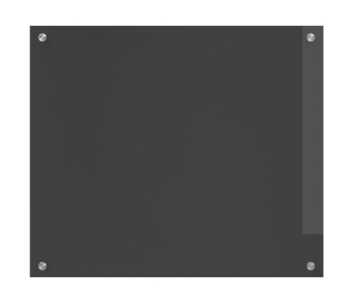 Virtuves Aizsargstikls Tumši Pelēks 70X60X0,6 Cm Rūdīts Stikls Vidaxl