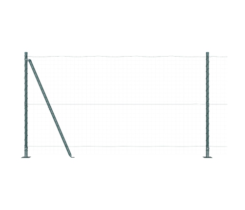 Žoga Stabi 52 Komplekts Zaļš Betons 3.2 X 3.2 X 78.5 Cm Vidaxl