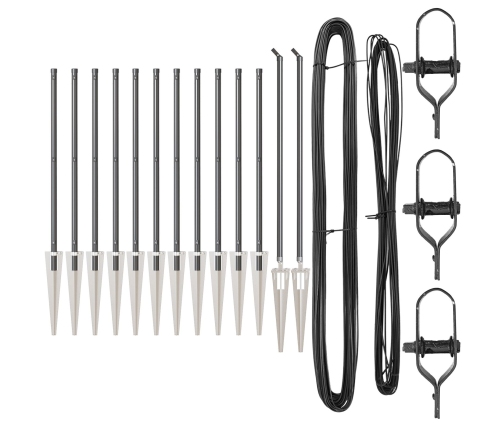 Žoga Stabi Ar Kātu 13 Gab. Ø32 Mm 120 Cm Cinkots Tērauds Vidaxl