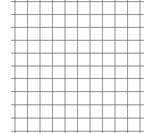 Savilktā Stieples Žogs Ar 13 Stabiem Pelēks 0,6X100 M Tērauds Vidaxl