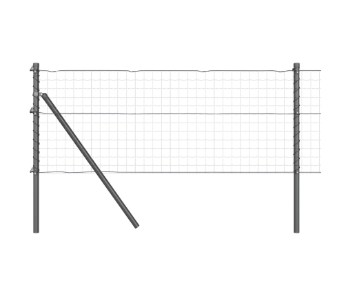 Žoga Stabi 52 Gab. Pelēki Ø32 Mm 100 Cm Cinkots Tērauds Vidaxl