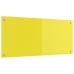 Virtuves Sienu Aizsargpanelis Dzeltens 90X40X0,6 Cm Rūdīts Stikls Vidaxl