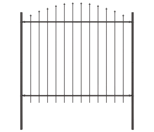Žoga Panelis Ar Izliektu Galu 7 Paneļu Komplekts Pelēks Vidaxl