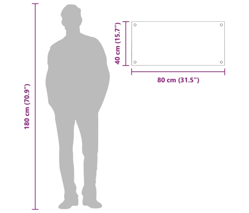 Virtuves Apgaismojums Gaiši Pelēks 80X40X0,6 Cm Rūdīts Stikls Vidaxl