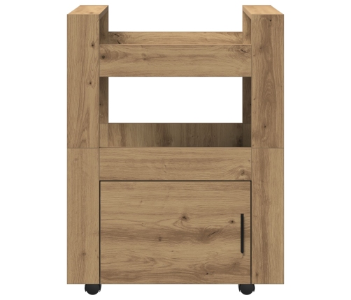 Virtuves Rati Artisan Oak 60X45X80 Cm Inženierijas Koks Vidaxl