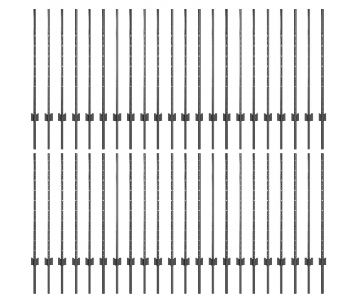 Žoga Stabi 88 Gab U-Kanāla Pelēki 140 Cm Tērauds Vidaxl