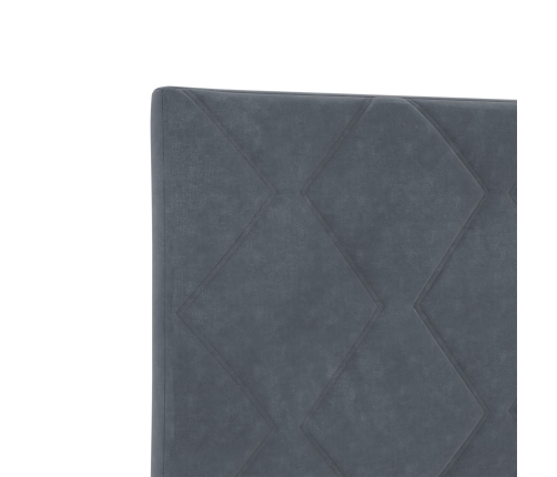 Vidaxl Gultas Galvgalis Dimanta Bloku Dizains Tumši Pelēks 100 Cm Samta,  Gultas Galvgalis Dimanta Bloku Dizains Tumši Pelēks 200 Cm Samta Vidaxl