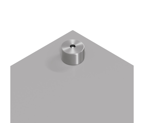 Virtuves Sienas Apgaismojums Gaiši Pelēks 110X50X0,6 Cm Temperēts Stikls Vidaxl