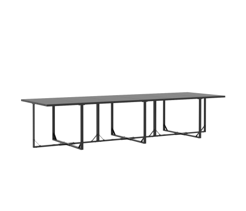 13 Daļu Dārza Ēdamzīmes Komplekts Ar Spilveniem, Tērauds Un Polirotans Vidaxl