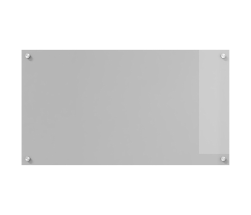 Virtuves Aizmugures Apgaismojums Gaiši Pelēks 90X50X0.6 Cm Rūdīts Stikls Vidaxl