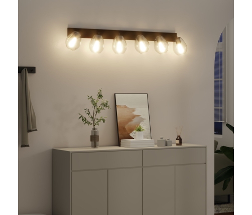 Griestu Lampas Ar Regulējamu Stikla Gaismas Ķermeni Antracīta E27 Vidaxl