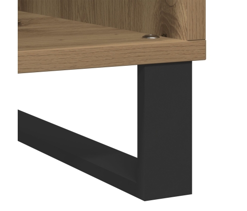 Vinila Skapis Vecais Koks 84.5X38X90 Cm Vidaxl