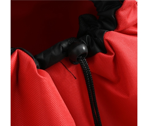 Iepirkumu Rati Ar Riteņiem Sarkani 35 L Vidaxl