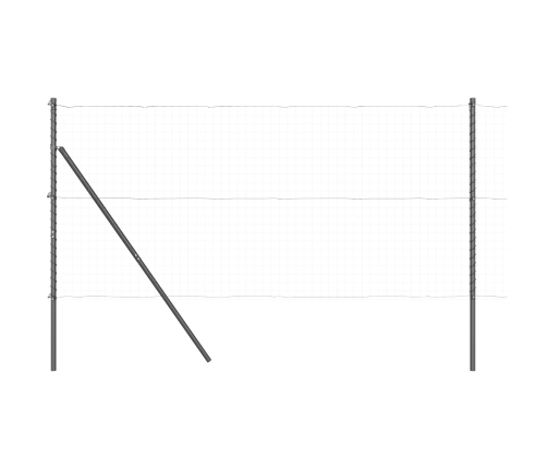 Žoga Stabi 52 Gab. Pelēks Ø32 Mm 150 Cm Cinkots Tērauds Vidaxl