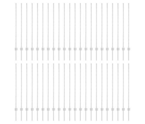 Žoga Stabi 88 Gab U Kanāls Sudrabs 160 Cm Tērauds Vidaxl