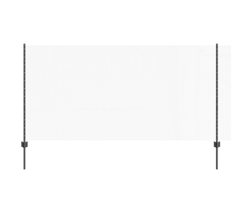 Vidaxl 22 Gab. U-Kanāla Stabi Pelēki 120 Cm Tērauds,  Sešstūra Žogs Pelēks 1.2X100 M Tērauds Vidaxl